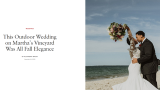 <i>Vogue</i> Unpublished a Story About a Potential Superspreader Wedding in Martha's Vineyard